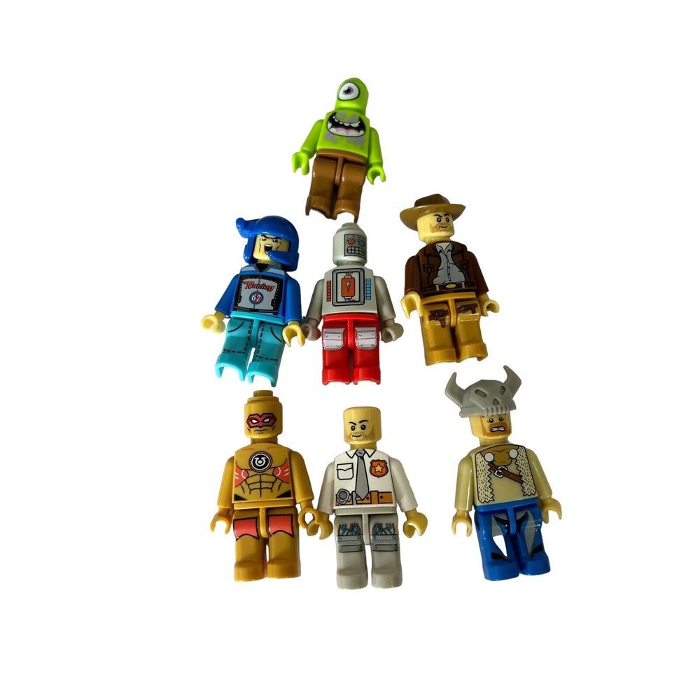 Lego Mini Figures Random Mixed Lot‎ Lot of 7